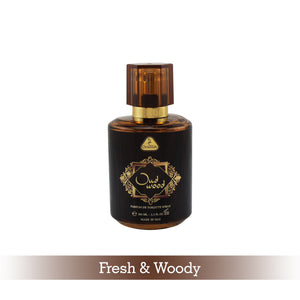 Dorall Collection Orientals Oud Wood Eau de Toilette For Men & Women 100ml (Pack of 2)