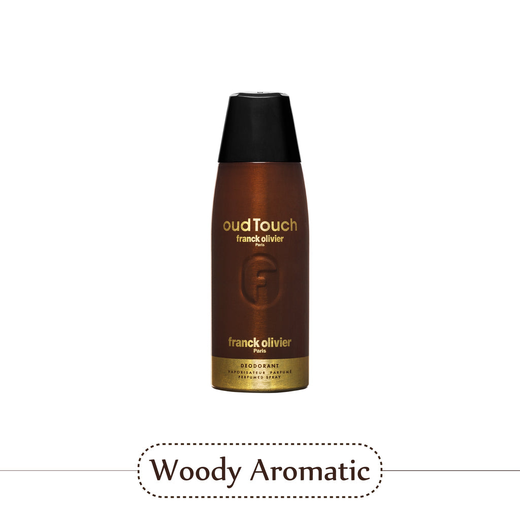 Franck Olivier Oud Touch Deodorant Spray For Men 250ml (Pack of 2)