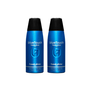 Franck Olivier Blue Touch Deodorant Spray For Men 250ml (Pack of 2)