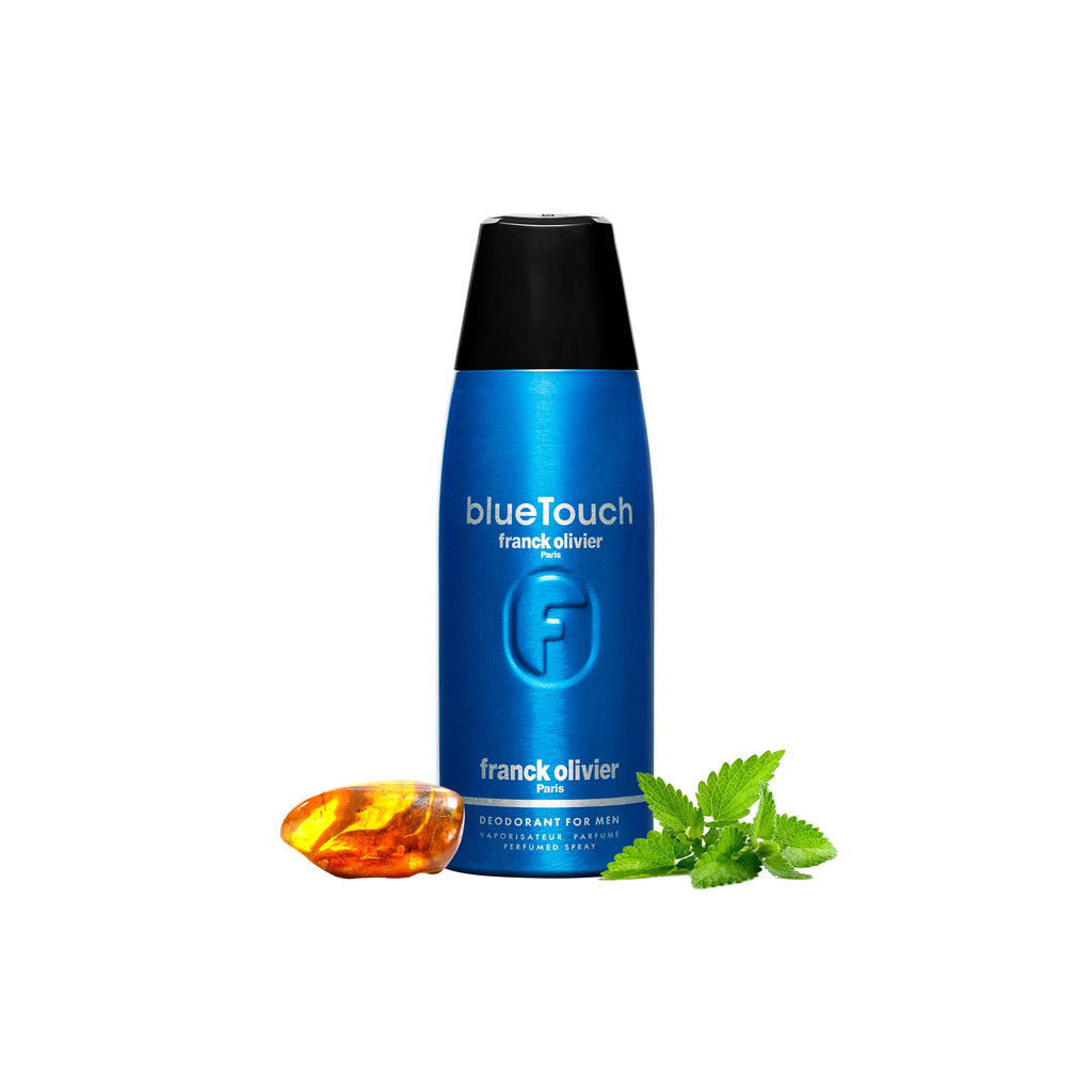 Franck Olivier Blue Touch Deodorant Spray For Men 250ml (Pack of 2)