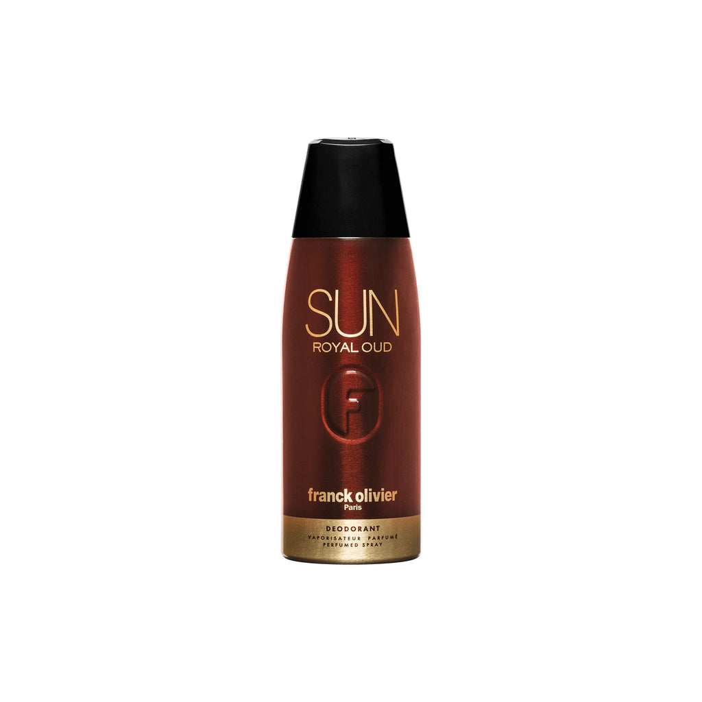 Franck Olivier Sun Royal Oud Deodorant Spray For Men 250ml (Pack of 2)