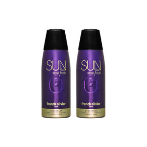 Franck Olivier Sun Java Rose Oud Deodorant Spray For Men 250ml (Pack of 2)
