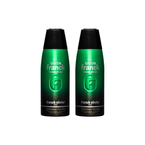 Franck Olivier Green Franck Deodorant Spray For Men 250ml (Pack of 2)