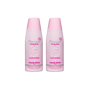 Franck Olivier Passion Extreme Deodorant Spray For Women 250ml (Pack of 2)