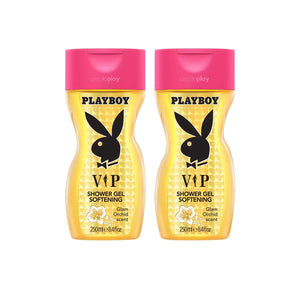 Playboy VIP Shower Gel For Women (Pack of 2, 250ml each)