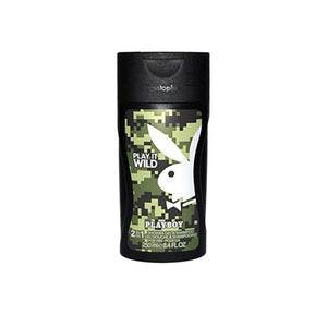 Playboy Play It Wild Shower Gel For Men (Pack of 3, 250ml each)