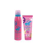 Beverly Hills Polo Club Gift Set No.9 (Women's)
Body Mist 150ml  + Shower Cream  150ml