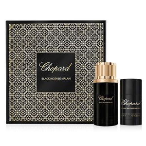 Chopard Black Incense Malaki Gift Set (Eau de Parfum 80ml + Deo Stick 75ml)