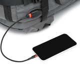 Ozuko 9309 Y Range Grey Color Soft Case Backpack
