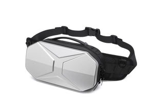 Ozuko 9500 Range Silver Color Soft Case Waist Bag