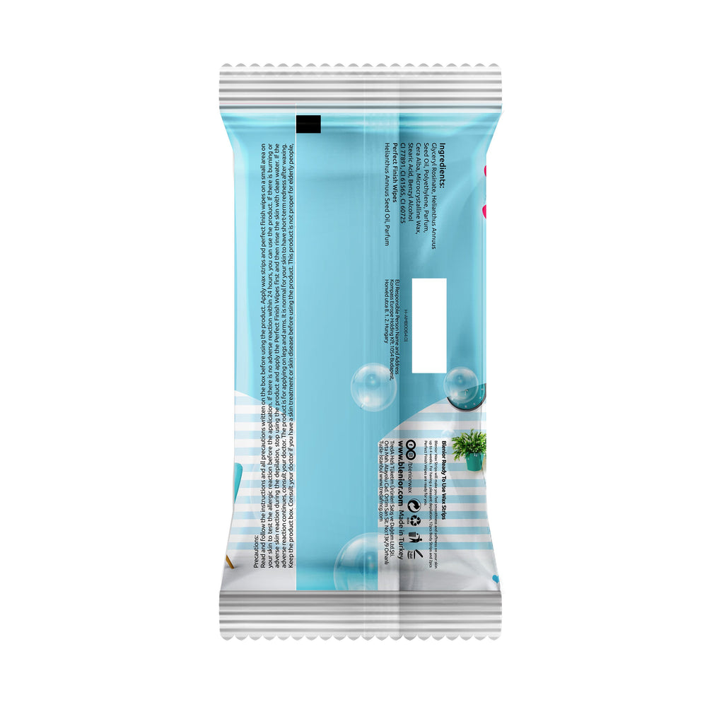 Blenior Body Strips 12 Pcs - Thick & Dense Hair