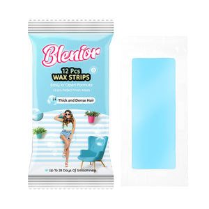 Blenior Body Strips 12 Pcs - Thick & Dense Hair
