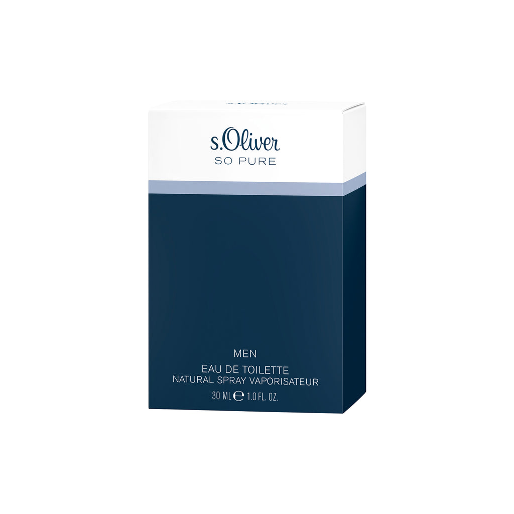 s.Oliver So Pure Man Eau de Toilette Natural Spray 30ml