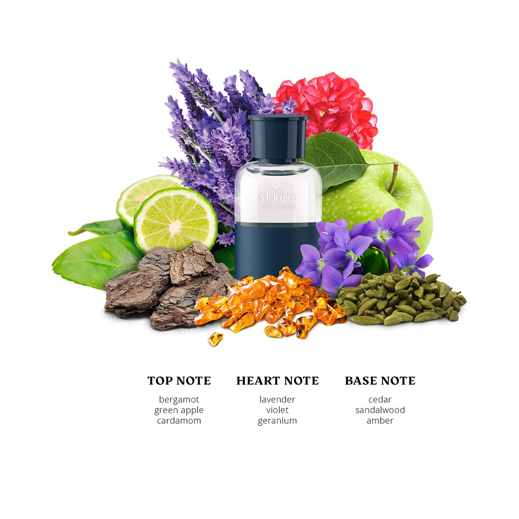 s.Oliver So Pure Man Eau de Toilette Natural Spray 30ml