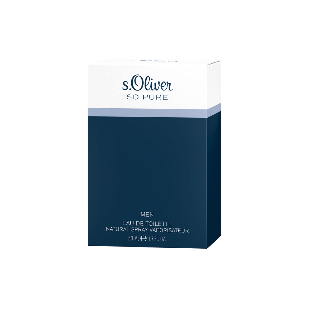 s.Oliver So Pure Man Eau de Toilette Natural Spray 50ml