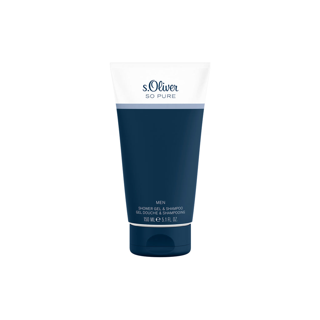 s.Oliver So Pure Man Refreshing Shower Gel & Shave Shampoo 150ml