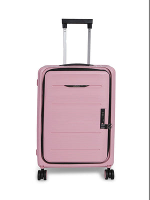 Baomi Folding Trolley Rose Pink Hard Trolley