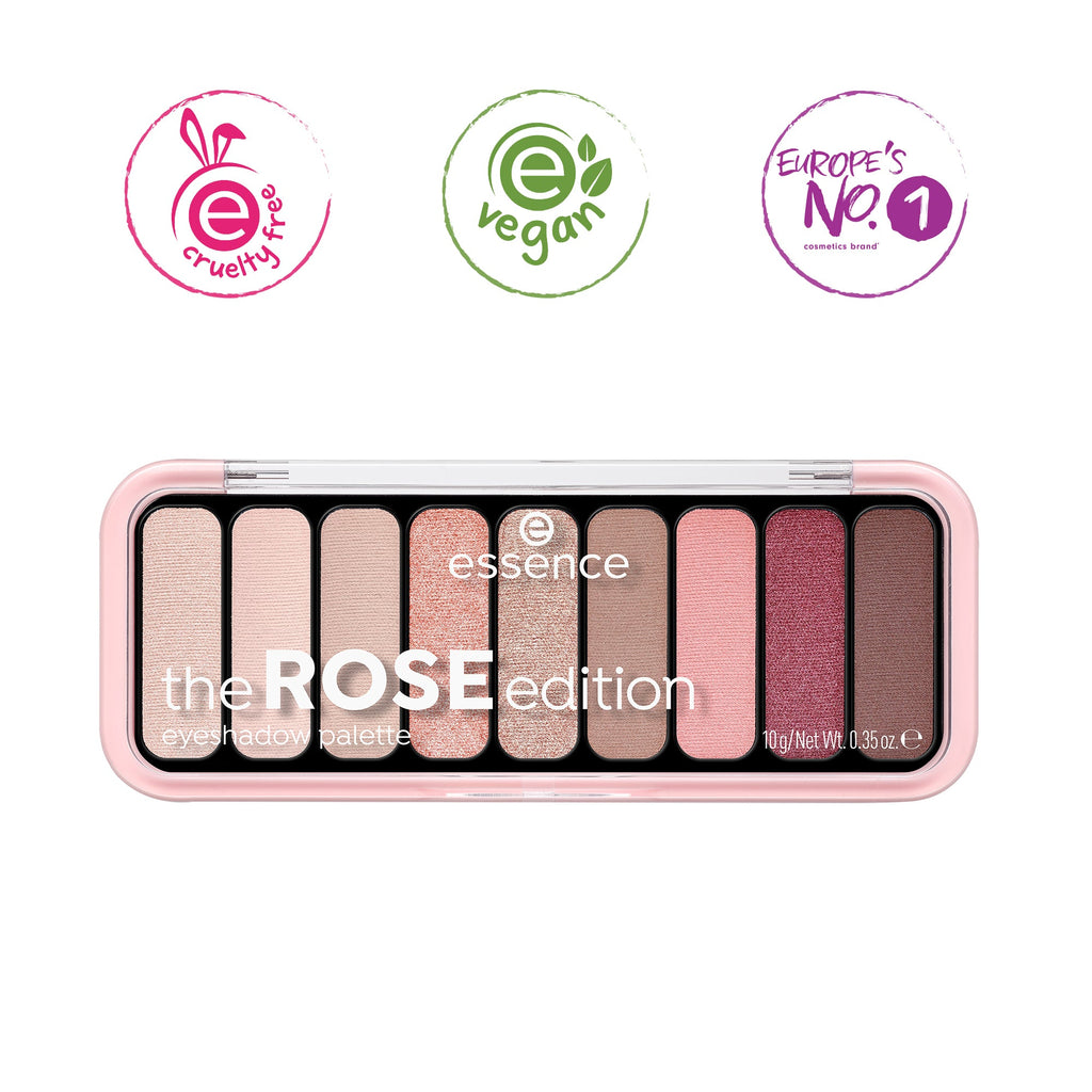 essence the ROSE edition eyeshadow palette 20 Lovely In Rose