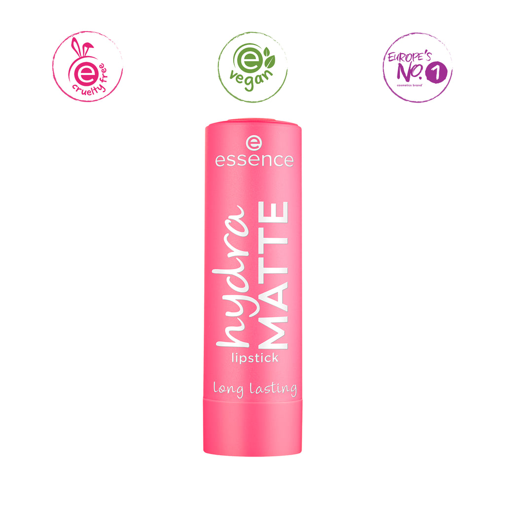 essence hydra MATTE lipstick 404 Virtu-rose