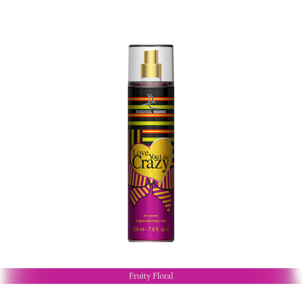 Dorall Collection Love You Like Crazy Fragrance Body Mist For Women 236ml