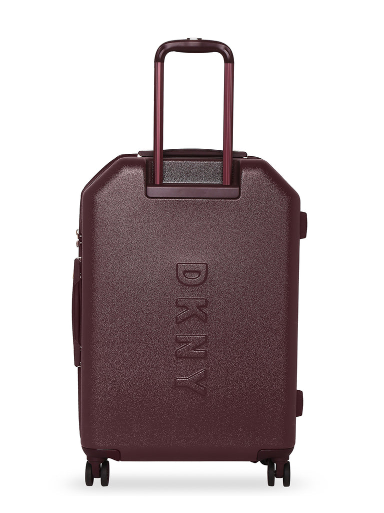 DKNY Allore Hard Body Cabin Burgundy Luggage Trolley