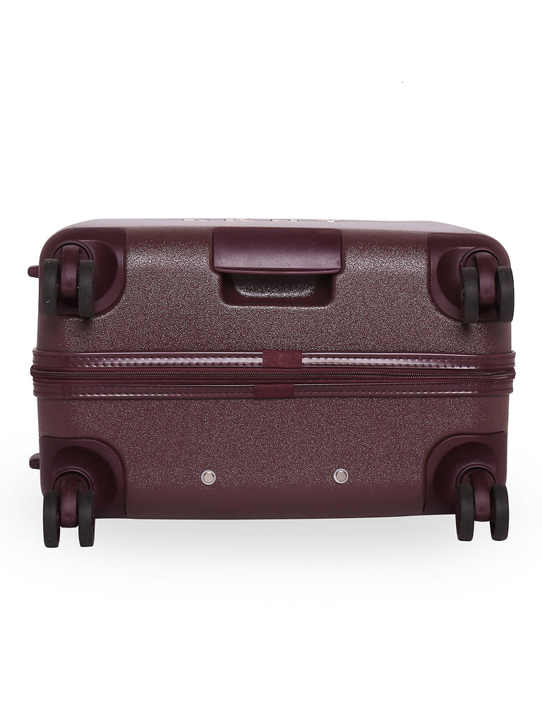DKNY Allore Hard Body Cabin Burgundy Luggage Trolley