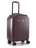 DKNY ALLORE Aubergine Color ABS/PC FILM Material Hard Trolley