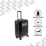 DKNY UNLIMITED Range Black Color Hard Luggage