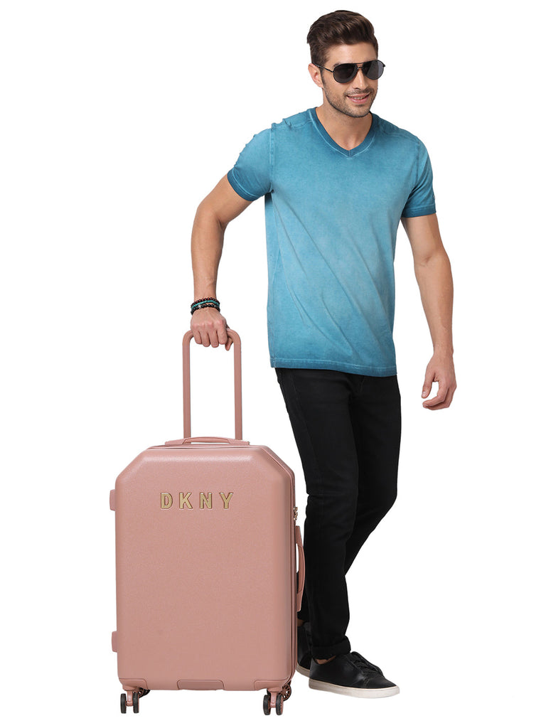DKNY ALLORE  Range Dark Rose Color Hard  Luggage