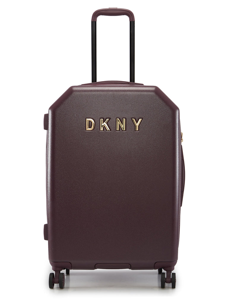 DKNY ALLORE Aubergine Color ABS/PC FILM Material Hard Trolley