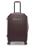 DKNY ALLORE Aubergine Color ABS/PC FILM Material Hard Trolley