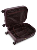 DKNY ALLORE Aubergine Color ABS/PC FILM Material Hard Trolley