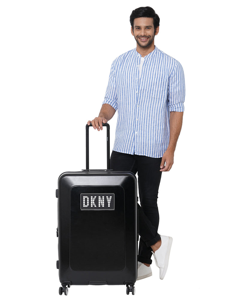 DKNY UNLIMITED Range Black Color Hard Luggage