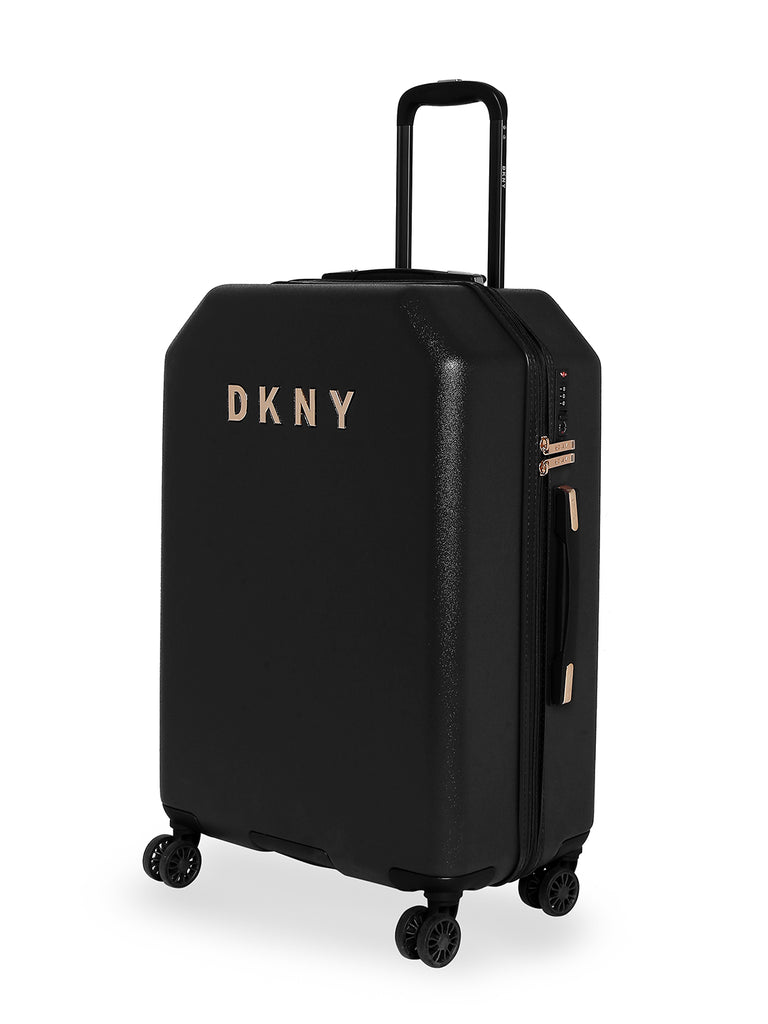 DKNY Allore Hard Large Black Luggage Trolley