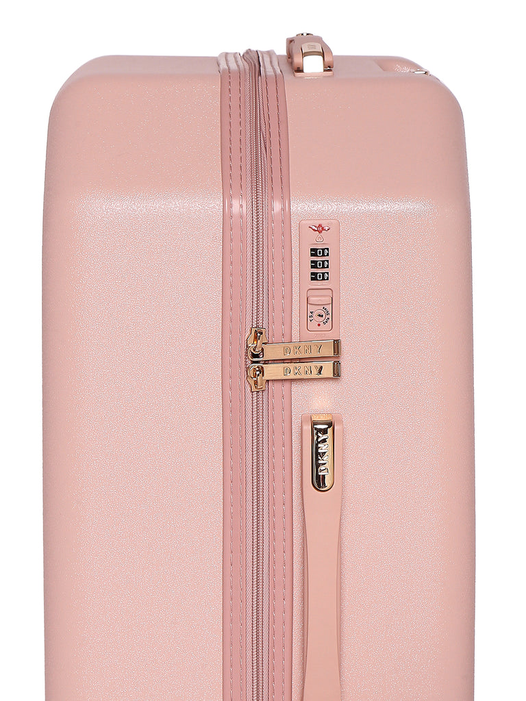 DKNY Allore Hard Large Pink Luggage Trolley