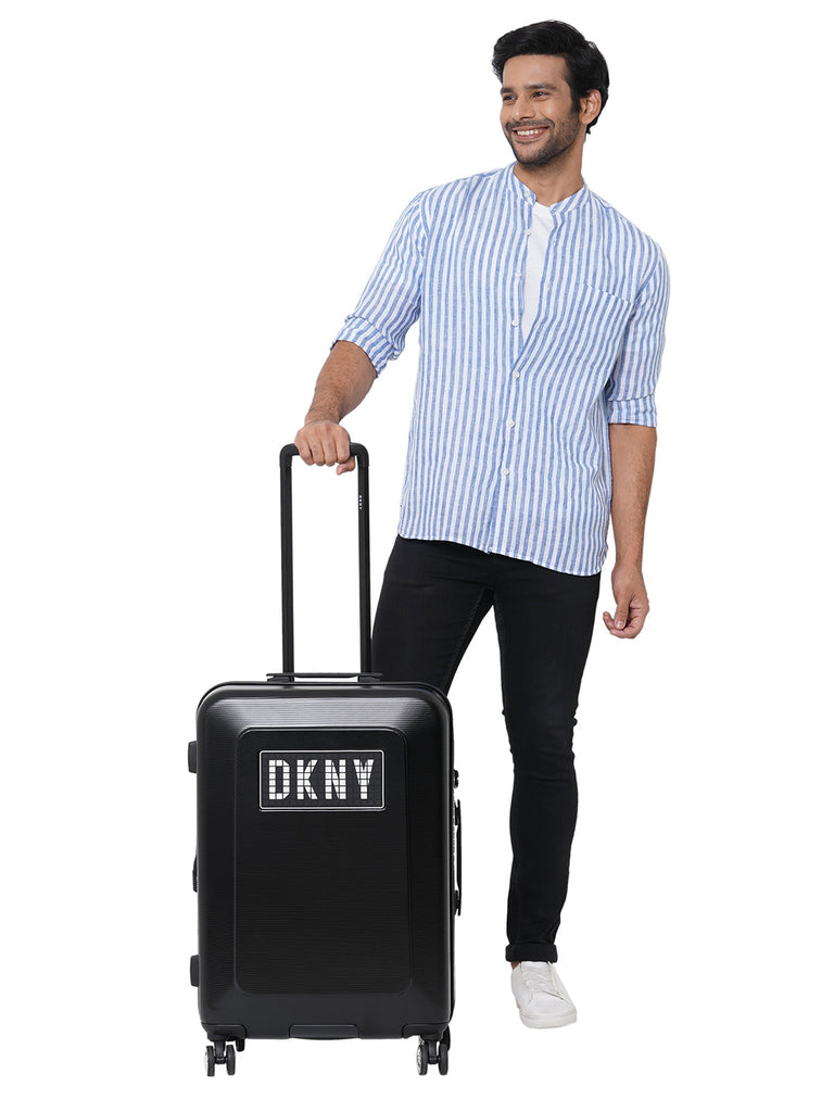 DKNY UNLIMITED Range Black Color Hard Luggage