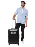 DKNY UNLIMITED Range Black Color Hard Luggage