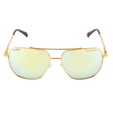 Equal Square Sunglasses with Blue & Yellow Lens for Unisex