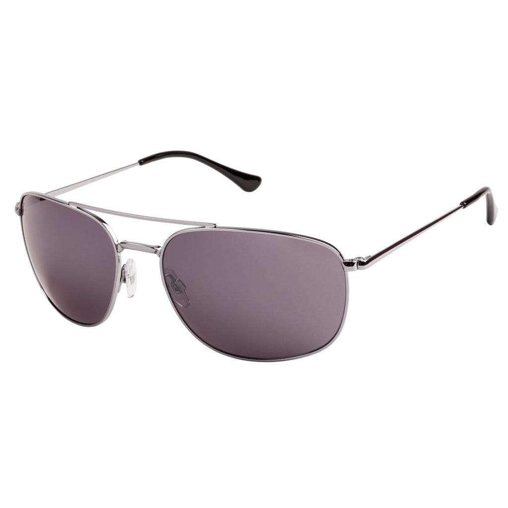 Xpres Rectangle Sunglasses with Grey Lens for Unisex