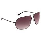 Xpres Oversized Sunglasses with Green Gradient Lens for Unisex