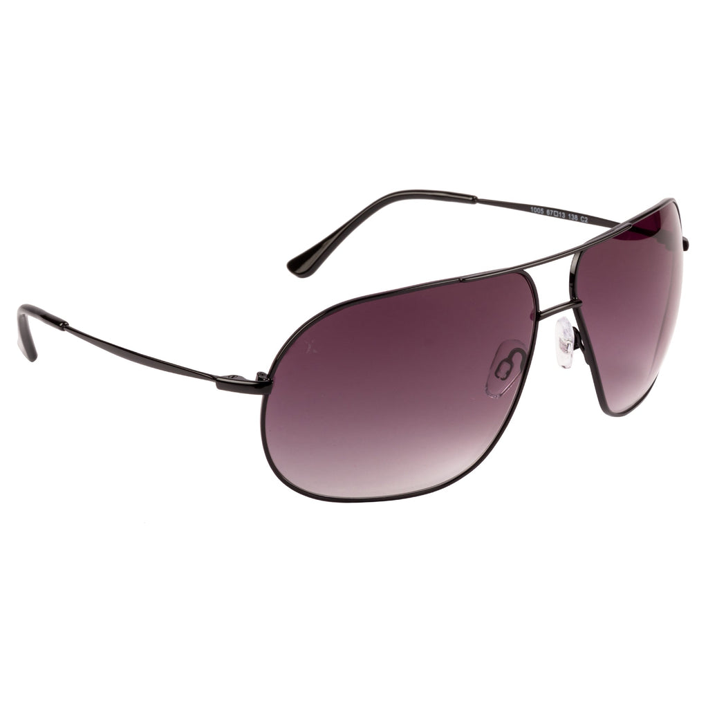 Xpres Oversized Sunglasses with Purple Lens for Unisex