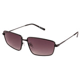 Xpres Rectangle Sunglasses with Green Gradient Lens for Women