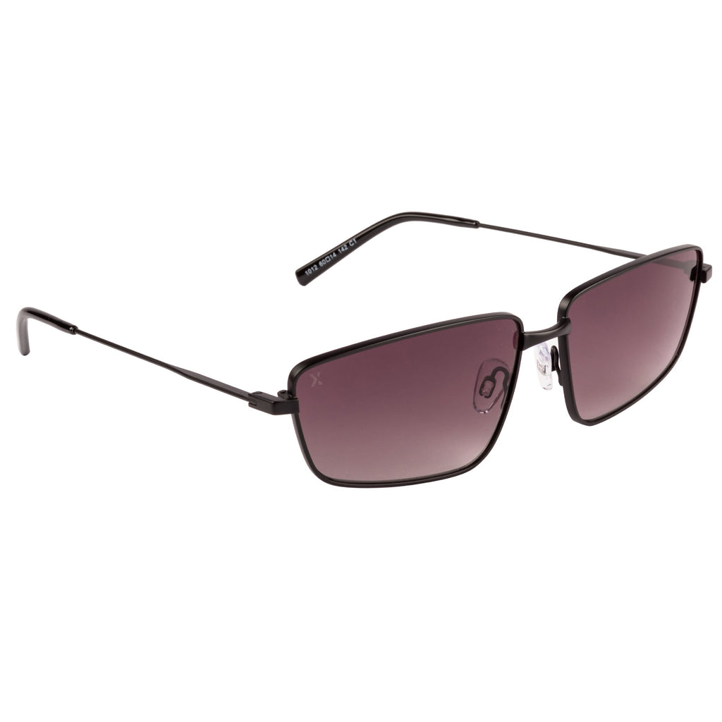 Xpres Rectangle Sunglasses with Green Gradient Lens for Women