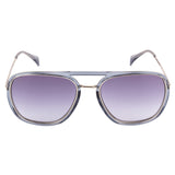 Xpres Square Sunglasses with Blue Lens for Unisex