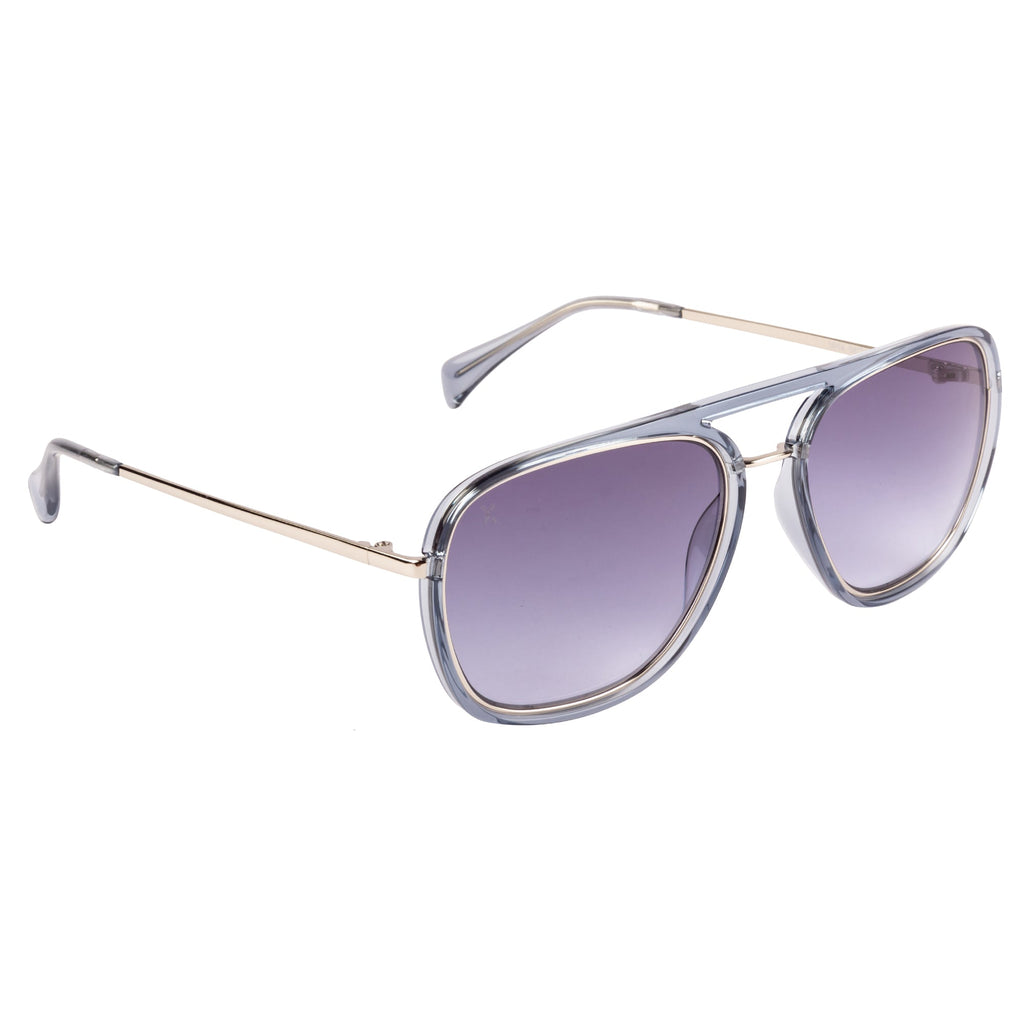 Xpres Square Sunglasses with Blue Lens for Unisex