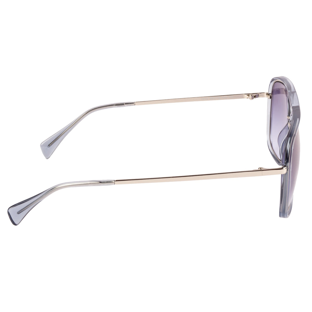 Xpres Square Sunglasses with Blue Lens for Unisex