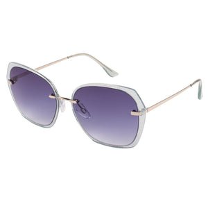 Xpres Oversized Sunglasses with Blue Lens for Women