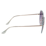 Xpres Oversized Sunglasses with Blue Lens for Women