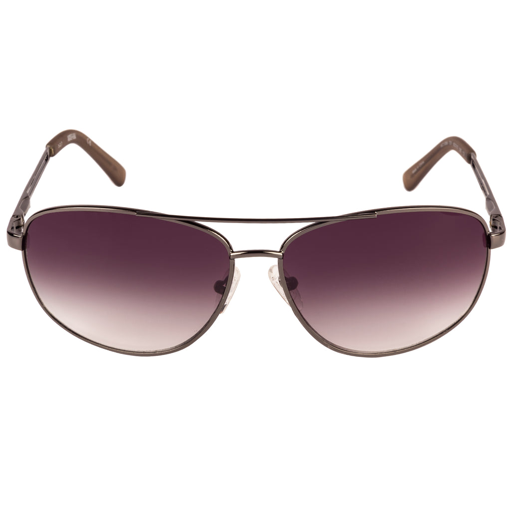 Kenneth Cole  Aviator Sunglass With Purple Lens For Unisex