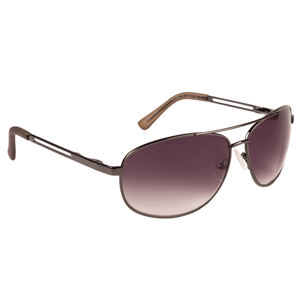 Kenneth Cole  Aviator Sunglass With Purple Lens For Unisex